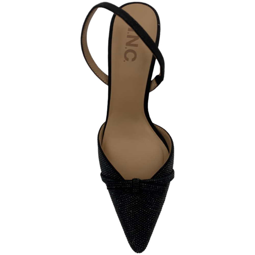 I.N.C. International Concepts Gelsey Slingback Kitten-Heel Pumps Black - Medium - Picture 2 of 3